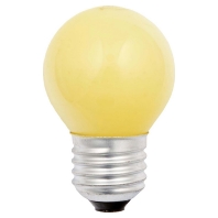 Tropfenlampe 45x69mm E27 230V 15W gelb 40272