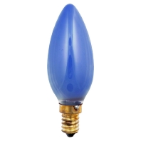 Kerzenlampe 35x100mm E14 230V 25W blau 40283