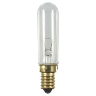 Tubular lamp 15W 65V E14 clear 20x85mm 40414