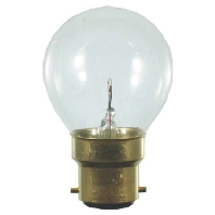 Round lamp 25W 24V B22d clear 43072
