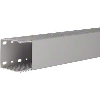Slotted cable trunking system 75x75mm LKG 75075 gr