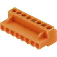 Free connector for printed circuit BL 5.08/6 SN OR