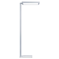 Floor lamp LED not exchangeable silver EPURIA DI 42187165