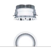 Downlight LED not exchangeable PANOS EVO 60815866