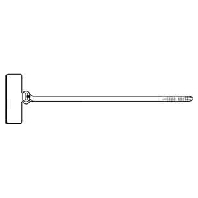 Cable tie 2,4x102mm natural colour TY 553 M