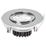 LED recessed ceiling spotlight LB22 EDOS 40 3000K 9W CRI>80 IP65 chr 730lm, 7008110 - Promotional item