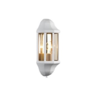 Sorrento wall light white E27 CFL 611100