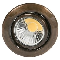 Recessed ceiling spotlight D 3830 antique copper brushed, 1760000700 - Promotional item