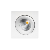 LED-Deckeneinbaustrahler Junistar Gyro dimToWarm 2x6W wei matt, 901261 - Aktionsartikel