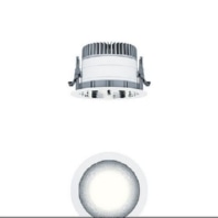 LED-Deckeneinbaustrahler P-INF R150H 1800 927-65 LDO FAL WH 60818510