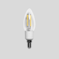 LED bulb clear 3000K dimmable 13595