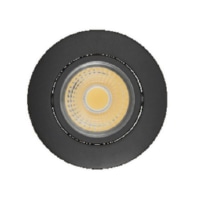 LED-Deckeneinbaustrahler A 5068 T Flat sw-mt 8W BIO 940 38 dim 1868005313