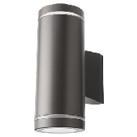 LED wall light Metro Deco graphite 2x6.2W 3000K GU10, 623705 - Promotional item