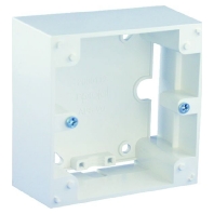 Surface mounted housing 1-gang 2664-3-UW