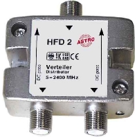Sat-Verteiler 2-fach 4-8db 5-2400MHz HFD 2