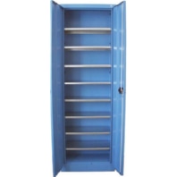Steel double-door cabinet with 8 shelves, 4498/000/06 8716
