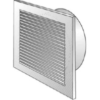 External louvre grille L-G 100