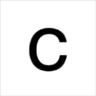 Label for house no. luminaire small C 99222.003.C/K