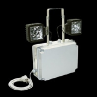 Notlichtstrahler Powerfl.2x15AT3H-EXT