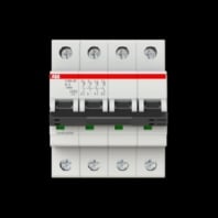 Sicherungsautomat B-Char. 10kA, 2A, 4P S204MT-B2