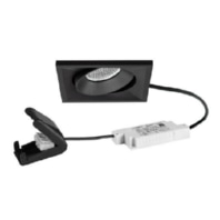 LED-Einbaustrahler 230V 3000K, schwarz. 39499183