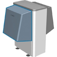 Sound-muffling cover for heat pump SHB17V