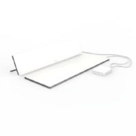 Workplace heating set white 230V LAVA-DESK-ZONE-W