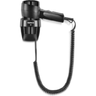 Wall mounted hair dryer 1600W 542.06/038A allblack
