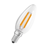 LED-Kerzenlampe E14 827, klar, dim. LEDCl #4099854253300