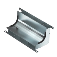 Vertical bend for underfloor duct 350mm KV3 35048-2