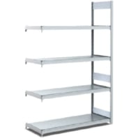 Bereitstellregal-Anbaufeld tief/gerade gl/vz 10-23579
