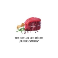 LED-Tube 60cm Fleischfarbe gefrost 1642-1