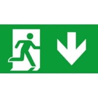 Pictogram for emergency luminaire 40071354544