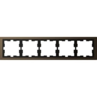 Rahmen 5fach moccamet D-Life Metall MEG4050-6552