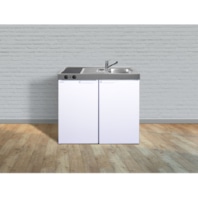 Mini kitchen Kitchenline white, MK100KSGKFliBre