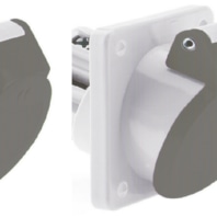 Low-voltage surface-mounted socket inclined 16A 3p, 4210