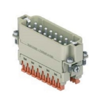 Stifteinsatz 16P+PE, 16A, 250V CSAHM 16