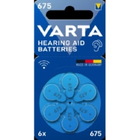 Battery VARTAHearAidB675Bli6