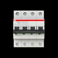 Sicherungsautomat K-Char. 10kA, 0,75A, 3P, +NA S203MT-K0,75NA