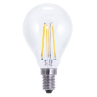 LED-Tropfenlampe E14 2700K klar dimmbar 32367