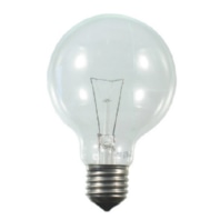 Globe lamp 25W E27 clear D=95mm 41903