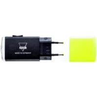 Flashlight rechargeable yellow AccuLux Joker LED