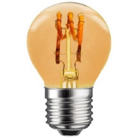 LED-Tropfenlampe E27 1800K gold dimmbar 32750