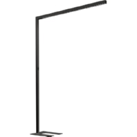 Floor lamp LED exchangeable black LSXLBM835M-L1570UB-A