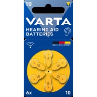 Battery VARTAHearAidB10Bli6