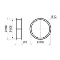 Connecting piece elastic, NW800, Ex ELI 80 Ex