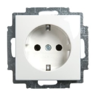 Socket outlet protective contact 20 EUCB-F-44M