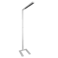 Floor lamp LED exchangeable aluminium 212085