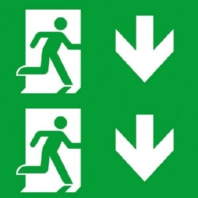 Pictogram for emergency luminaire 40071354541