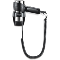 Wall mounted hair dryer 1600W 542.06/038A black